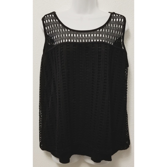 Naif Tops - 🔥NAIF CROCHET FRONT LAYER SLEEVELESS TOP